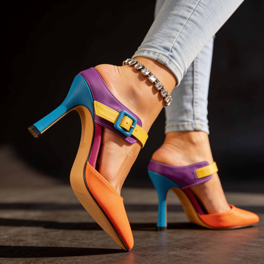 Ashley Retro Heels