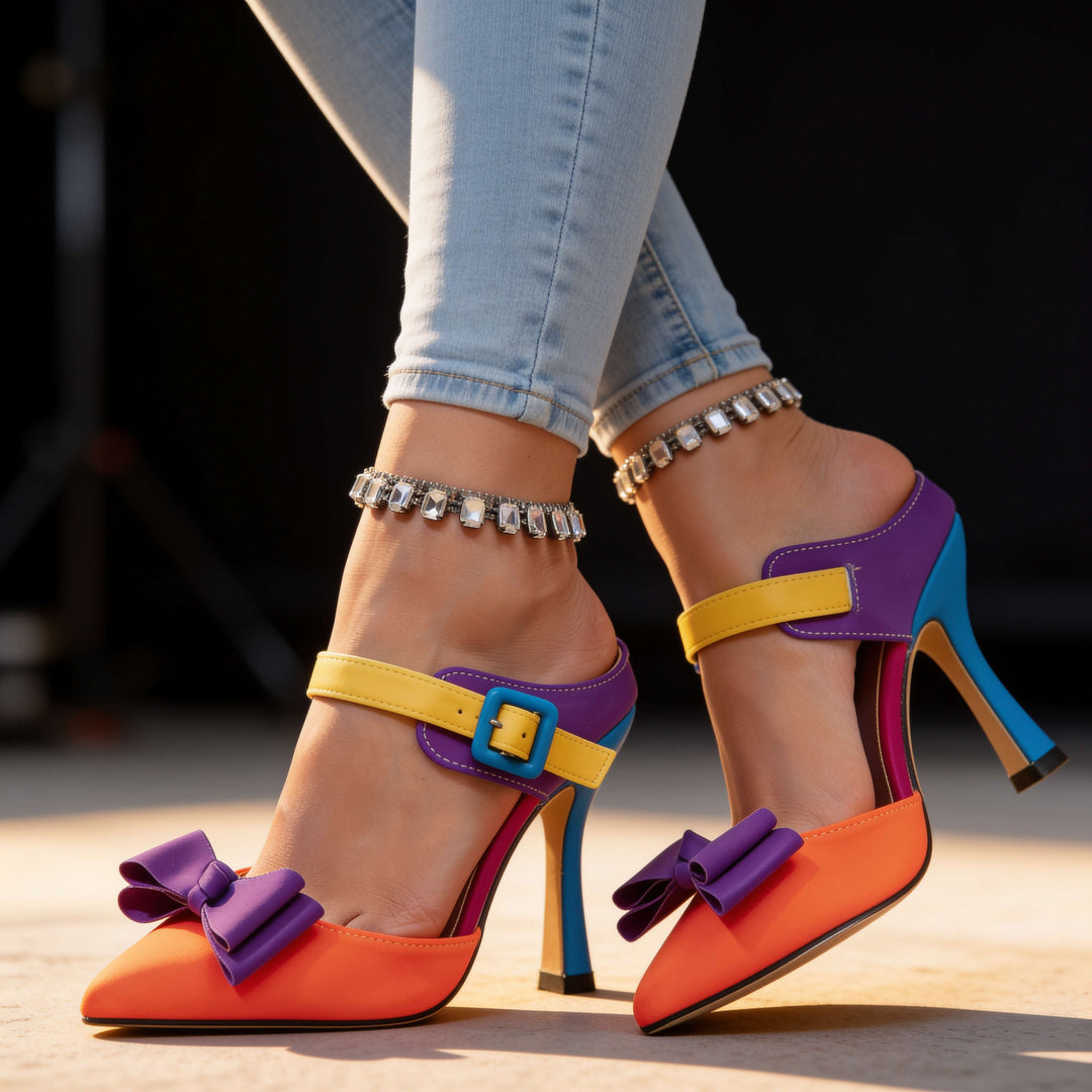 Ashley Retro Heels