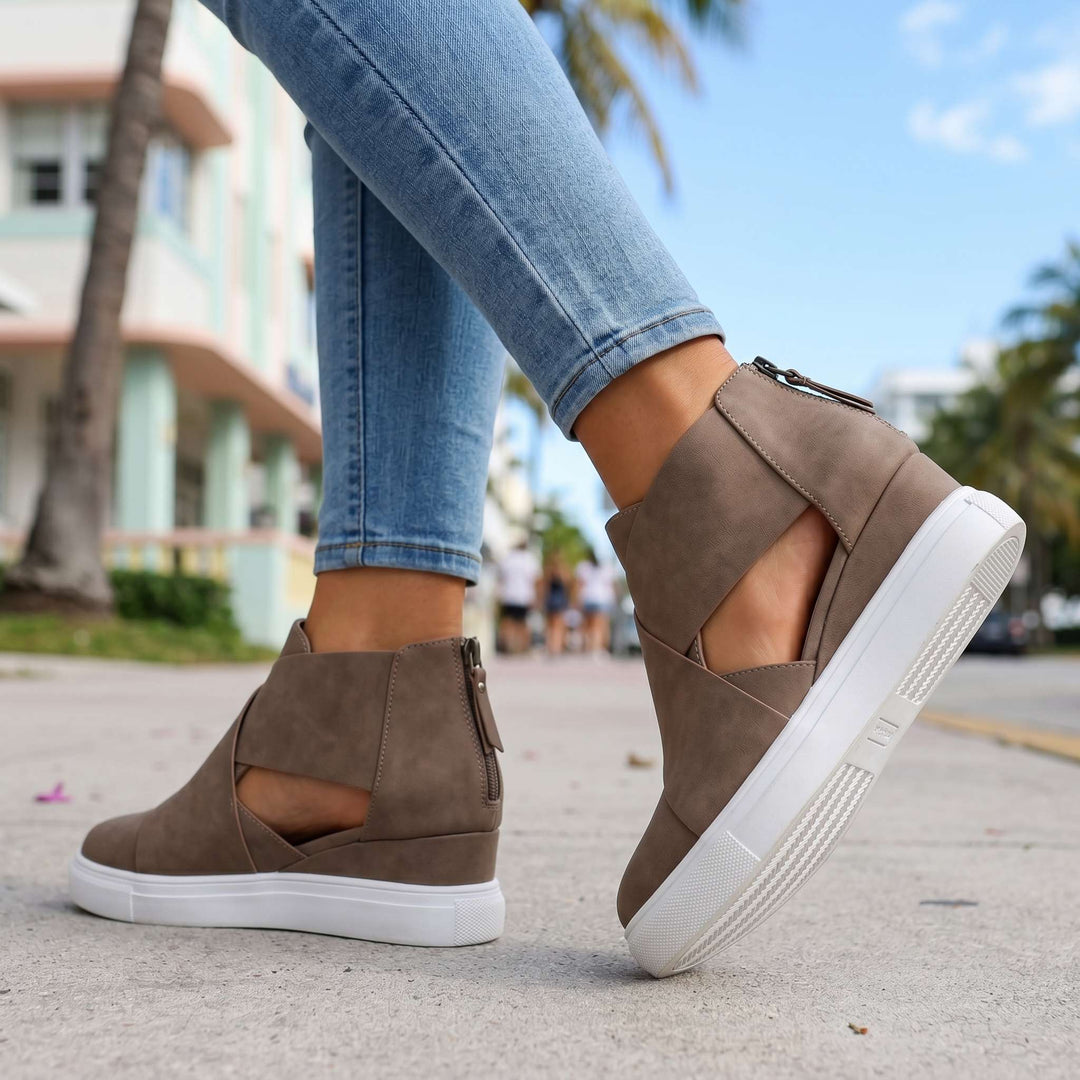 Makenzie Open Crossover Sneakers