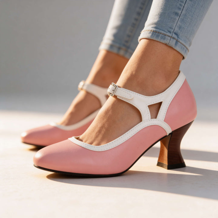 Alissa Buckle Strap Loafers