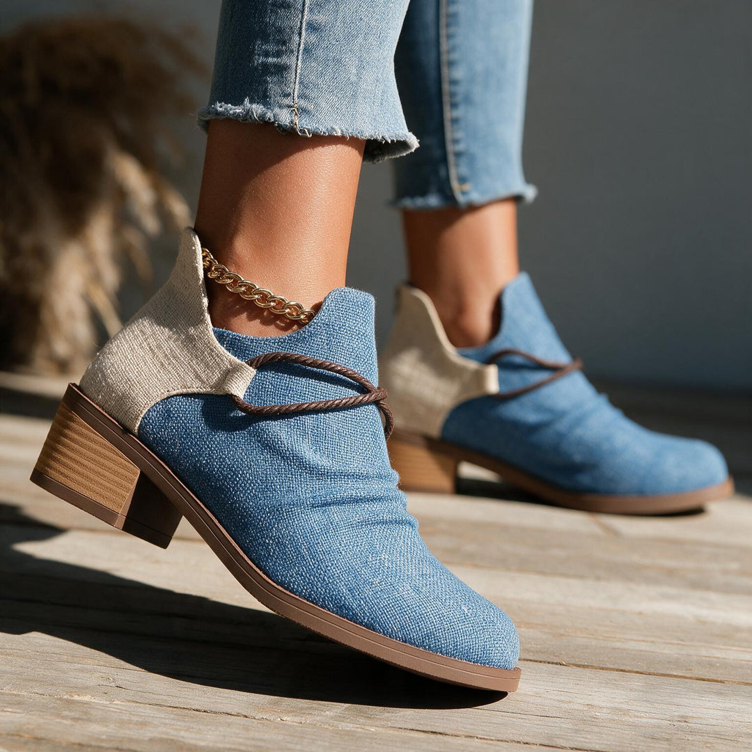 Carolina | Women's Canvas Ankle Boots