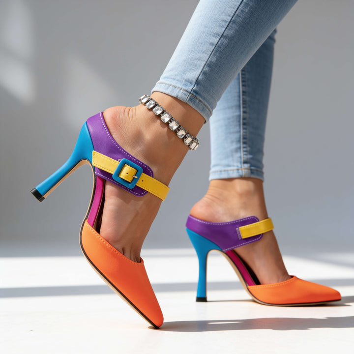 Ashley Retro Heels