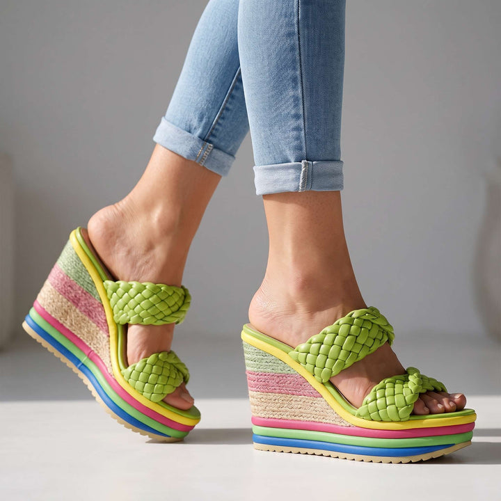 Riley Wedge Sandals