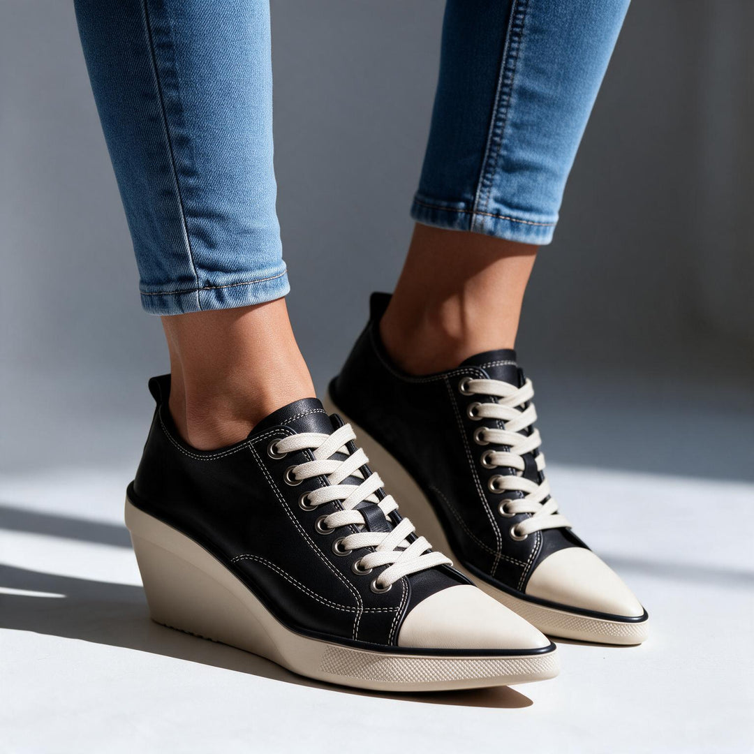 Skyla Wedge Sneakers