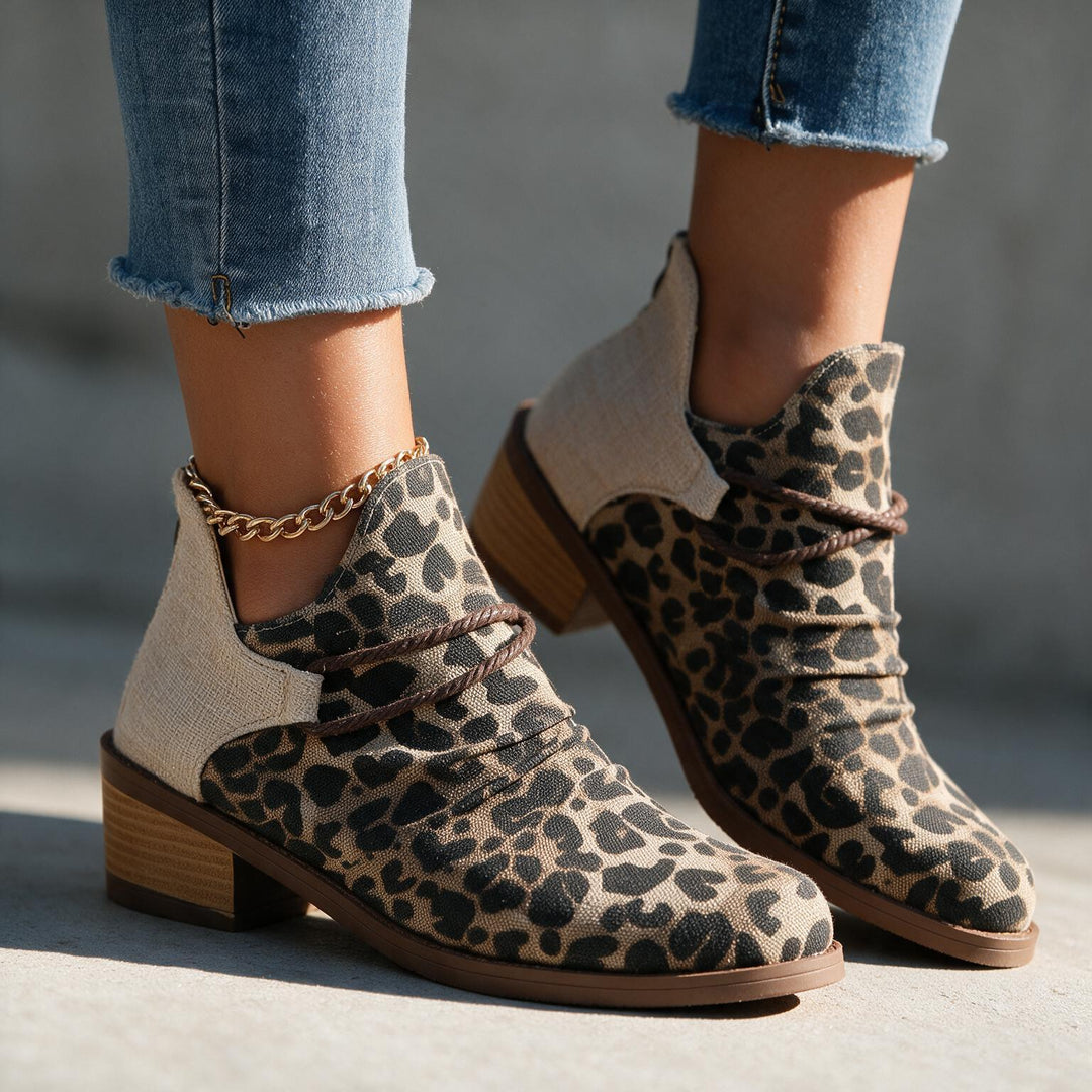 Carolina | Women's Canvas Ankle Boots