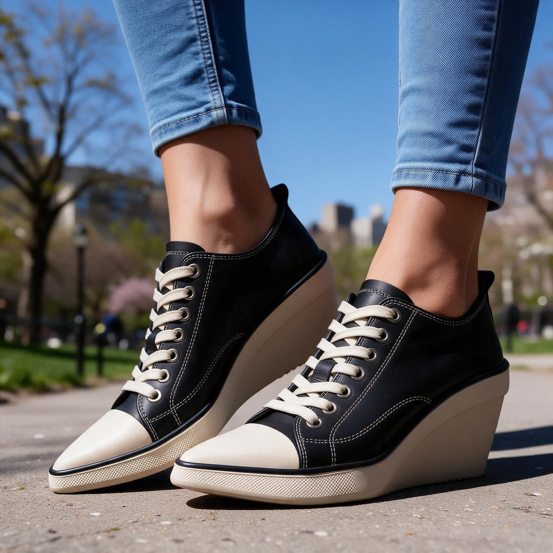 Skyla Wedge Sneakers