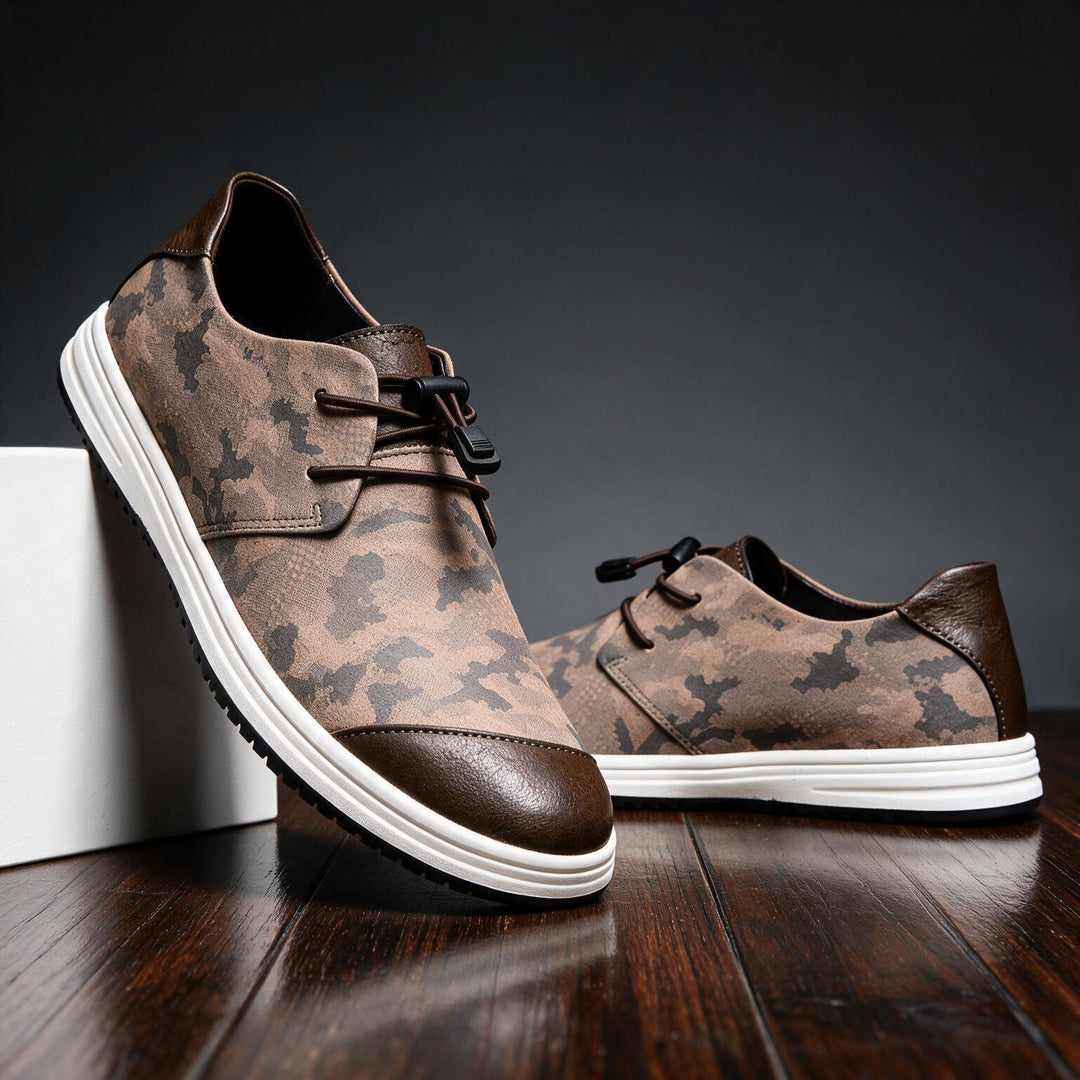 Sergeant Miles Leather Sneakers