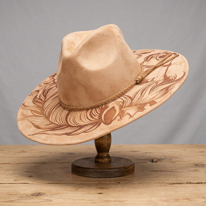 Merry Rose Suede Hat