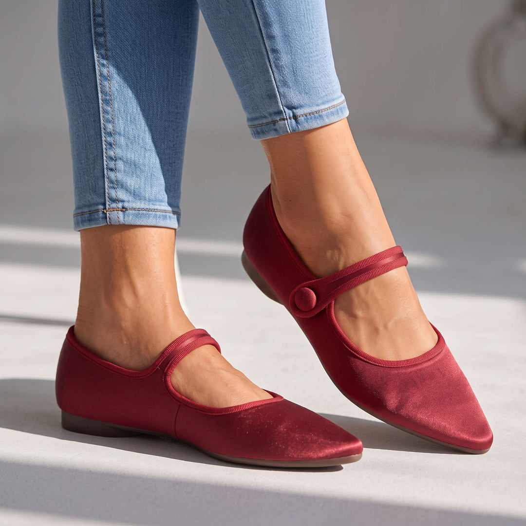 Aimee Suede Soft Flat Loafers