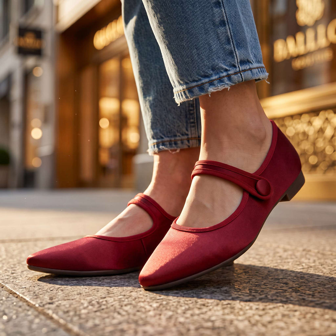 Aimee Suede Soft Flat Loafers