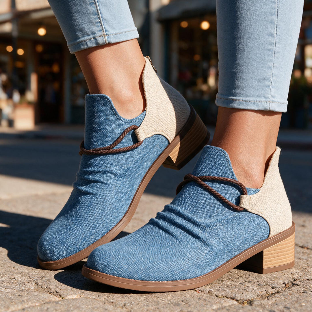 Carolina | Women's Canvas Ankle Boots