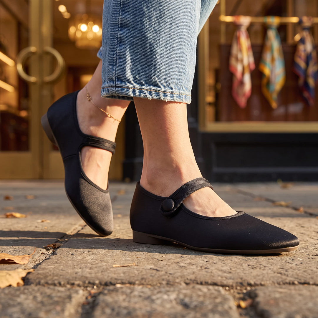 Aimee Suede Soft Flat Loafers