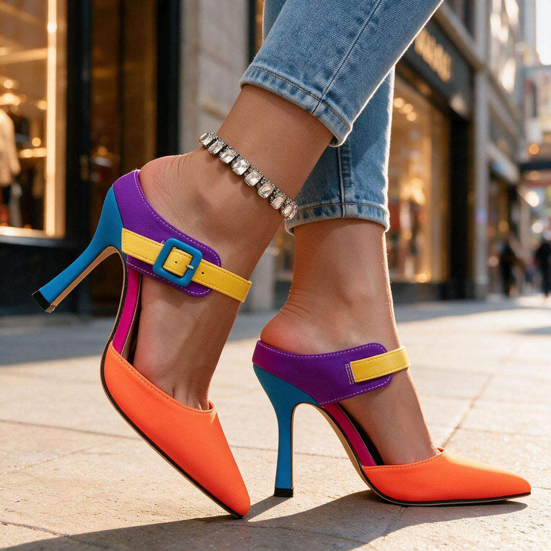 Ashley Retro Heels
