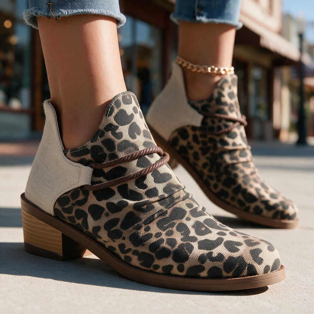 Carolina | Women's Canvas Ankle Boots