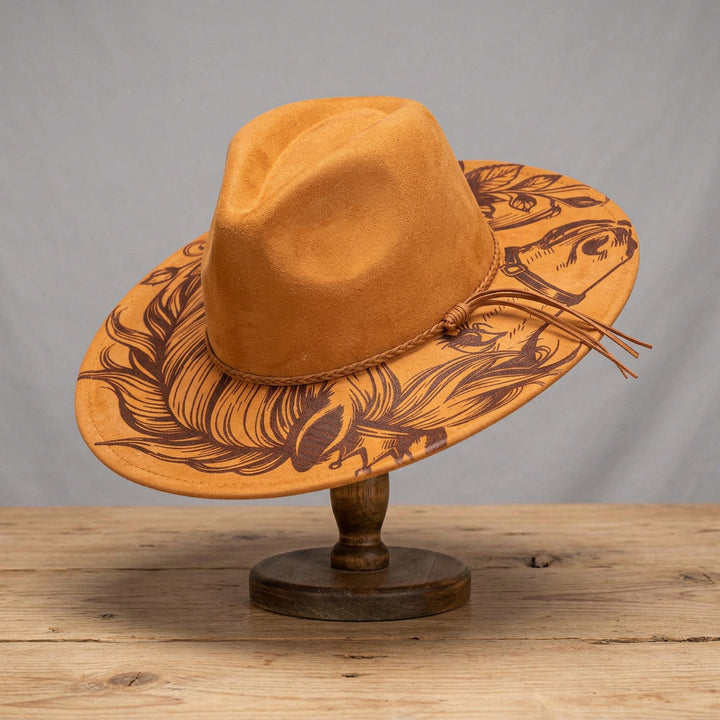 Merry Rose Suede Hat