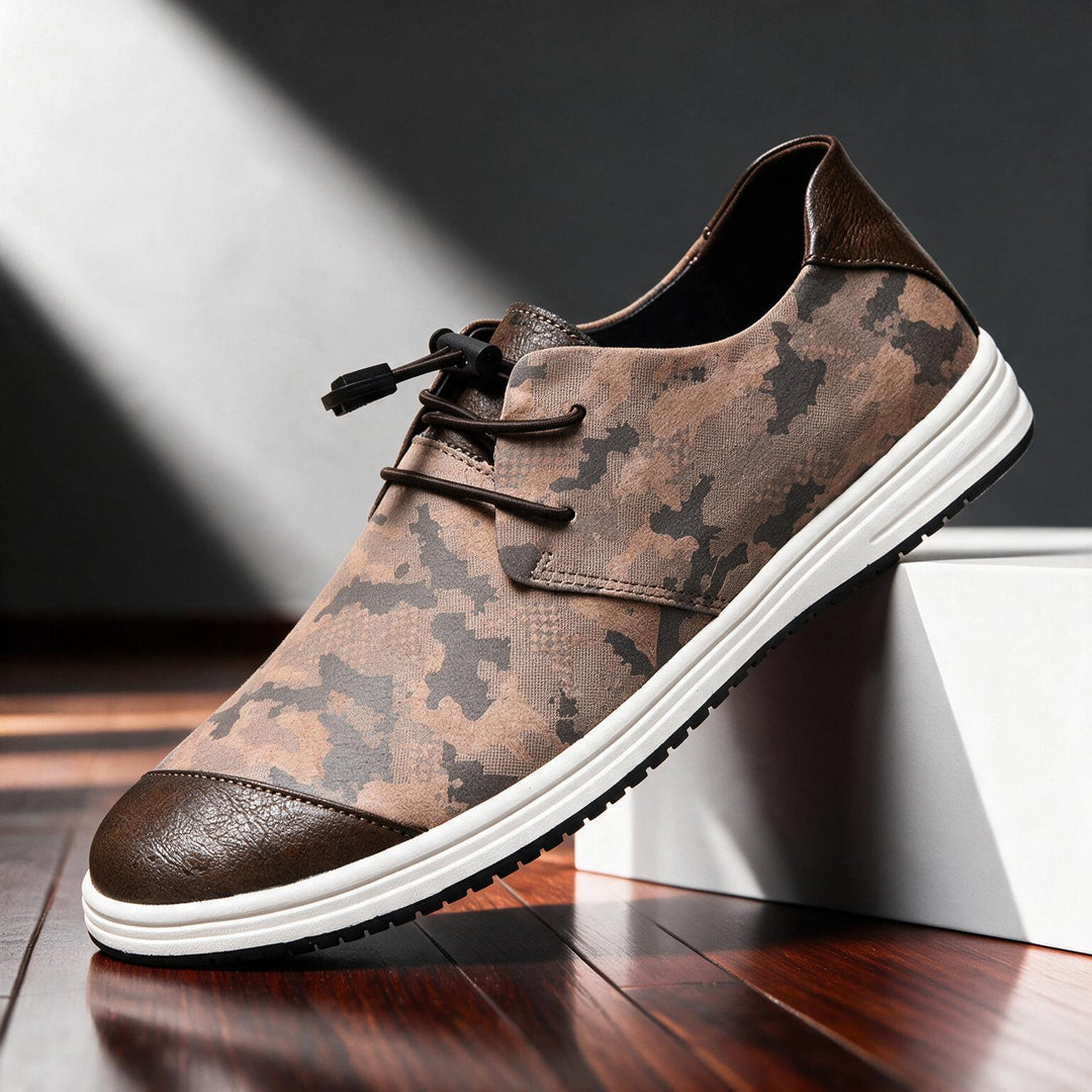 Sergeant Miles Leather Sneakers