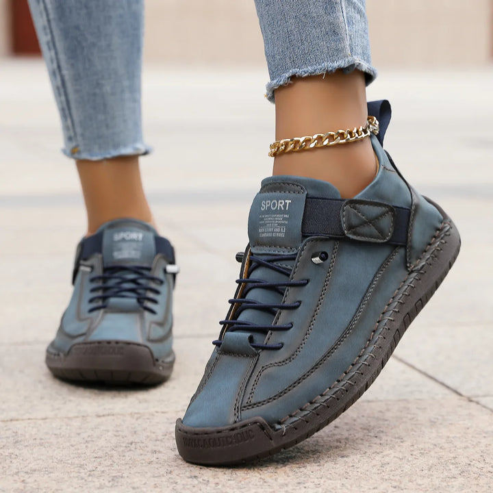 Maizie | Women's Orthopedic Hiking Sneakers  - Size:36;Color:Blue