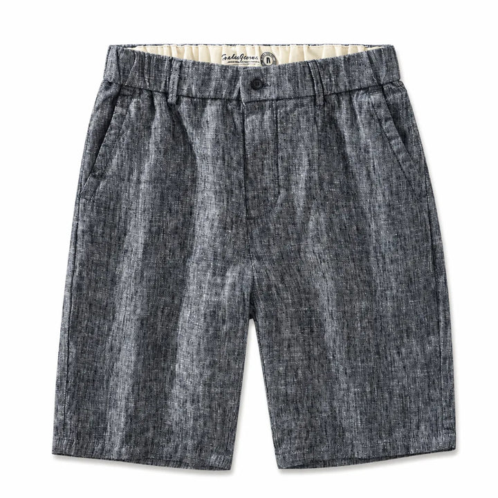 Malachi Loose Fit Shorts - Color:Black Gray;Size:S