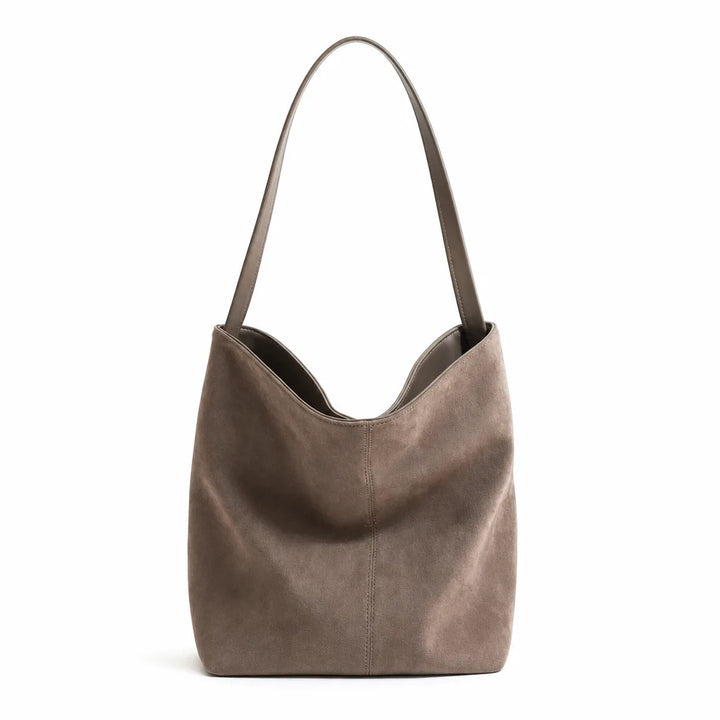 Margot Soft Bucket Bag - Color:Beige