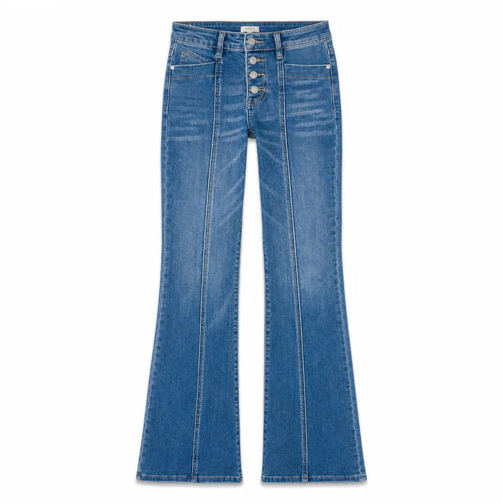 Women's Blue Stirling High Waist Flare Jeans