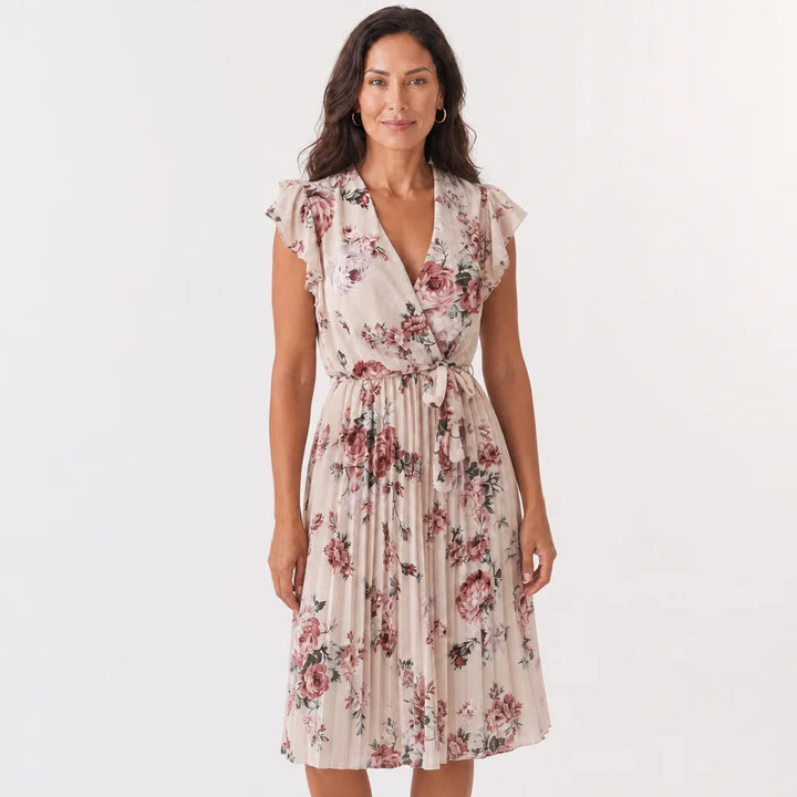 Women's Dewey Printed Ruffle Dress