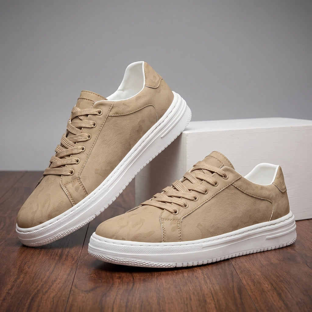 Marion Vance Sneakers - Color:Beige;Size:38