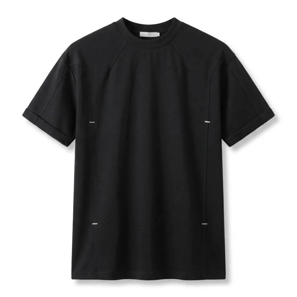 Marley Studded T-Shirt - Color:Black;Size:S