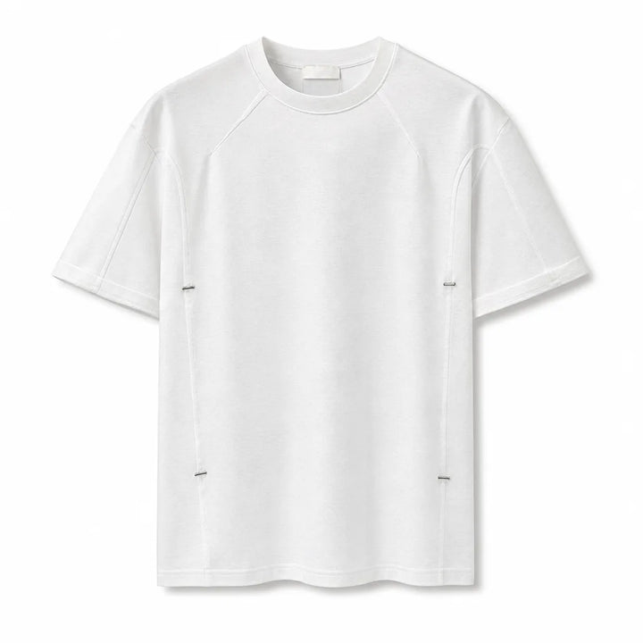 Marley Studded T-Shirt - Color:White;Size:S