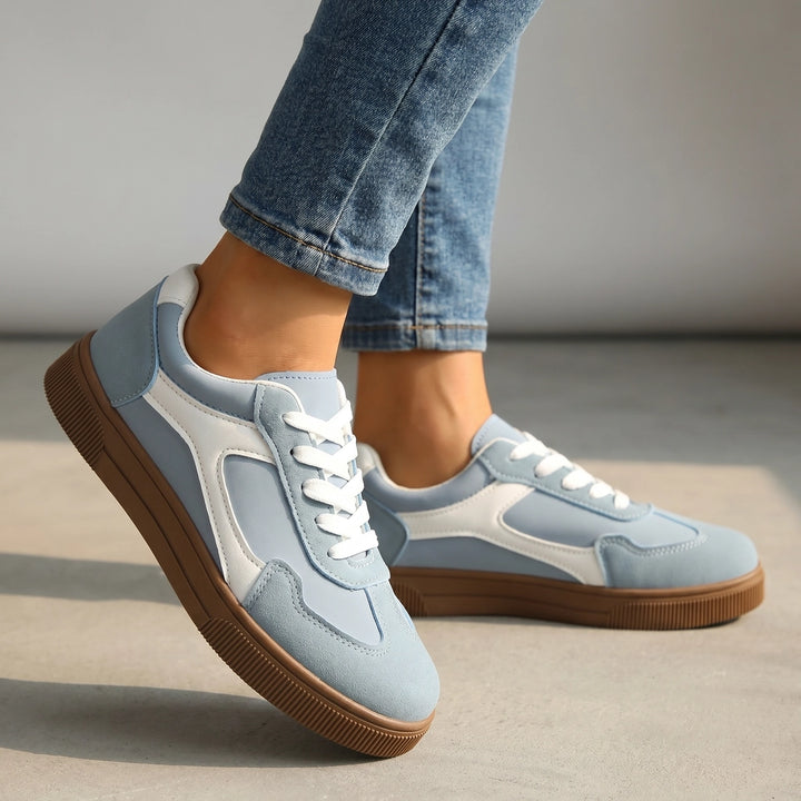Marnie Panel Sneakers - Color:Light Blue;Size:36