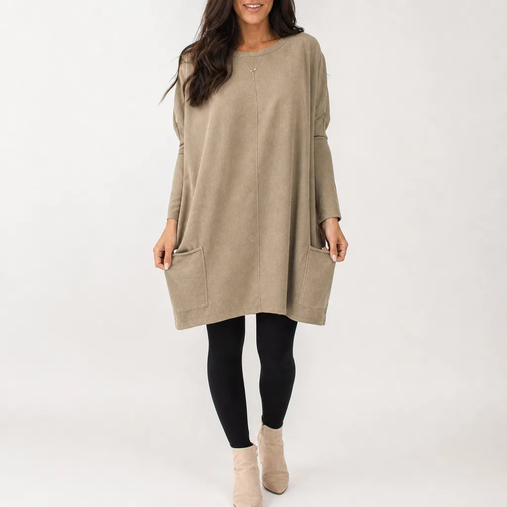 Maryam Sweater Dress - Color:Yellow;Size:XS