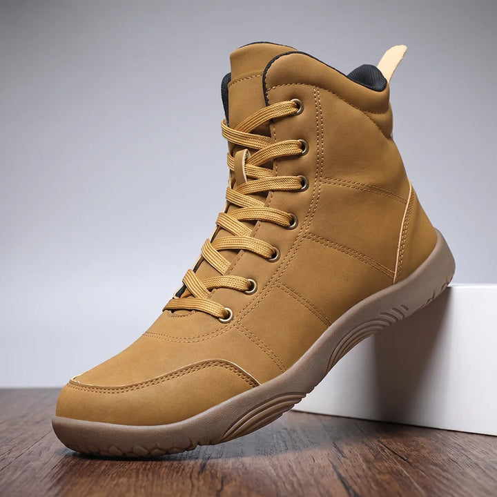 Men's Yellow Oliver High-Top Sneakers