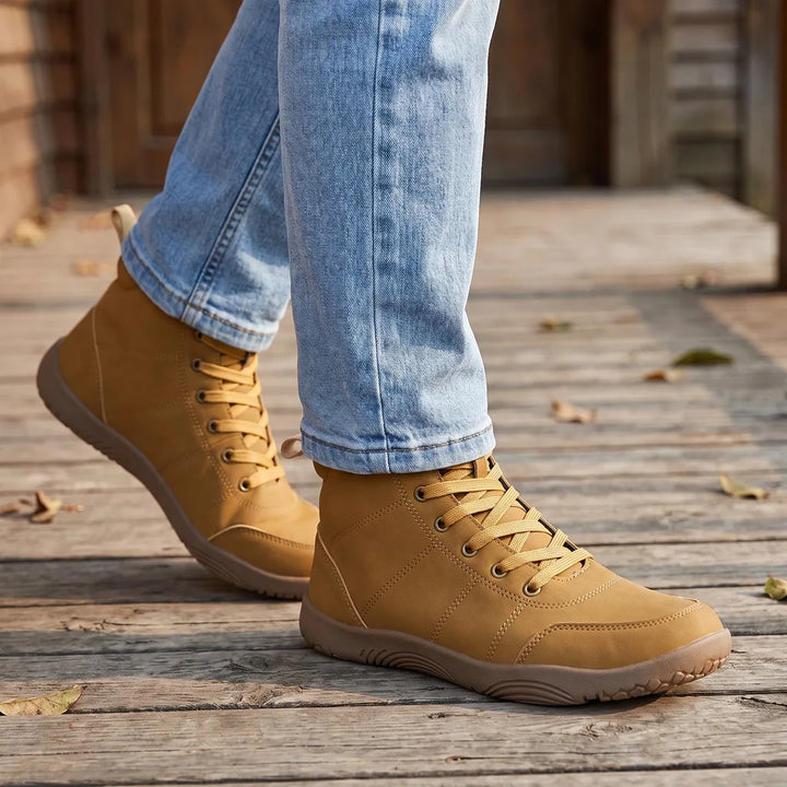Men's Yellow Oliver High-Top Sneakers