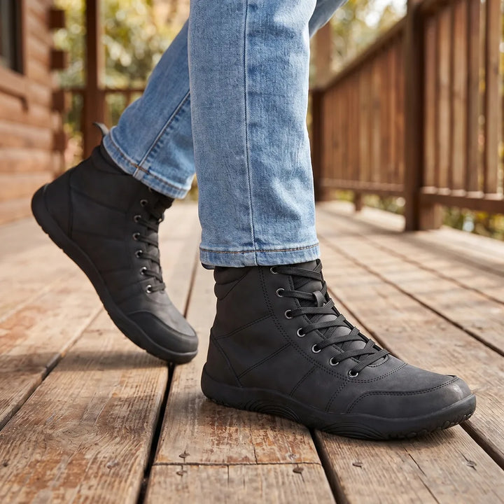 Men's Black Oliver High-Top Sneakers