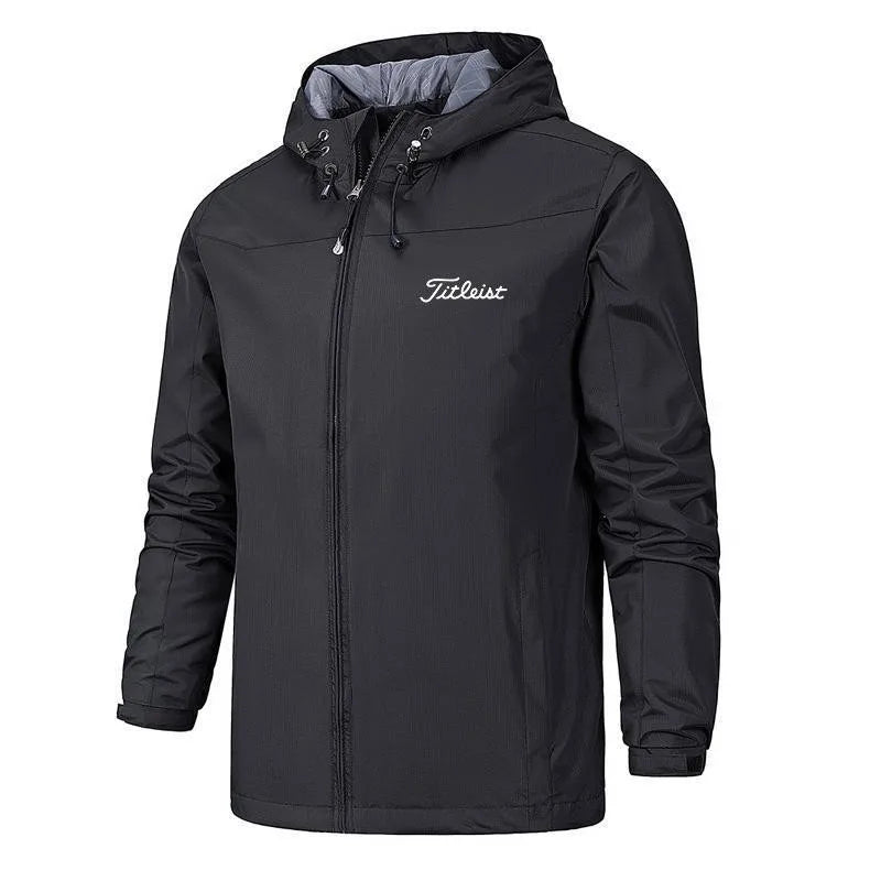 Matthews | Men's Windbreaker jacket  - Color:Black;Size:XS