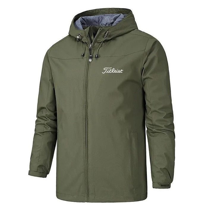 Matthews | Men's Windbreaker jacket  - Color:Green;Size:XS