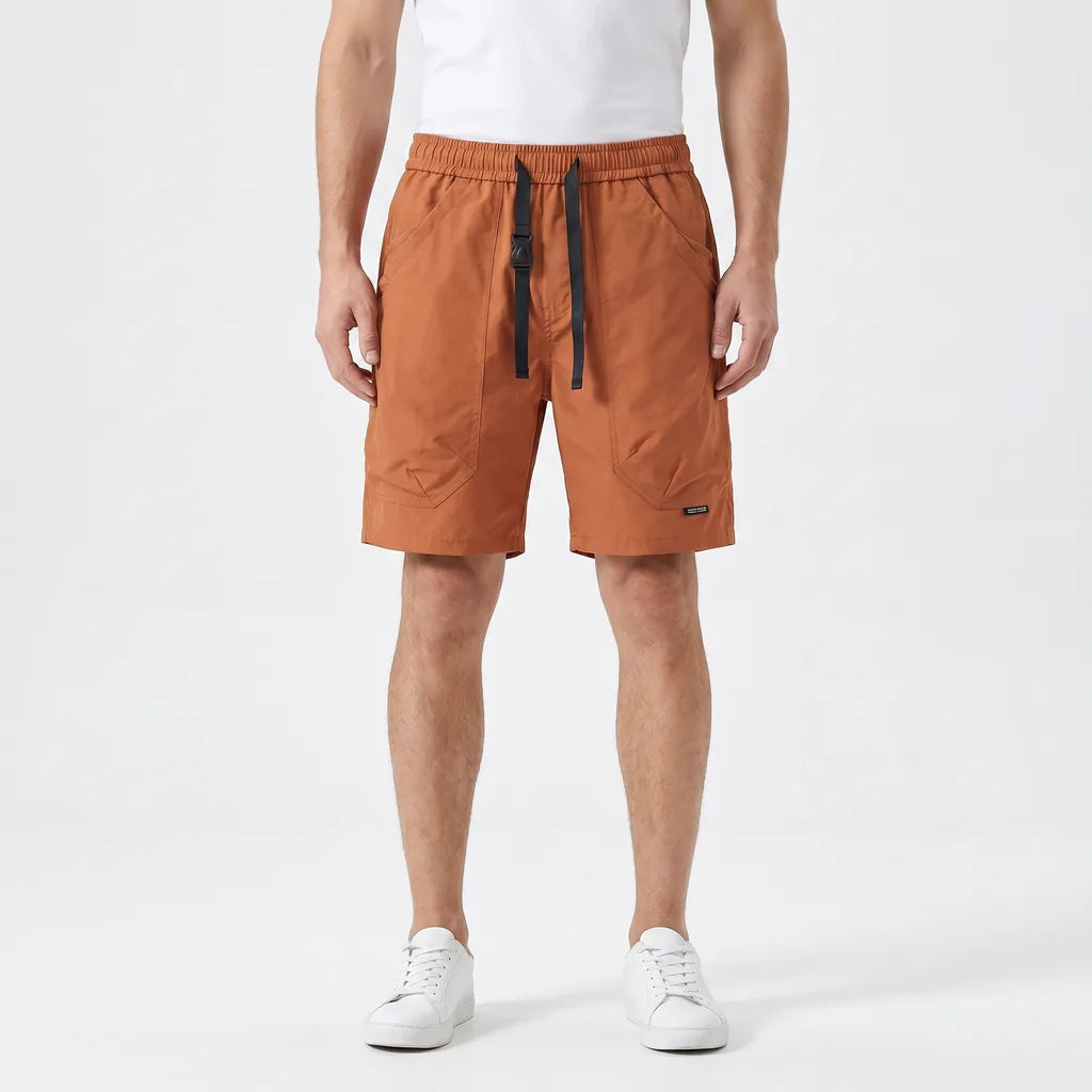 Orange Houston Quick-Dry Cargo Shorts 2