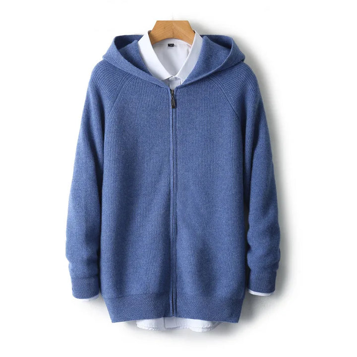 Men's Maxim | Cashmere Hooded Cardigan