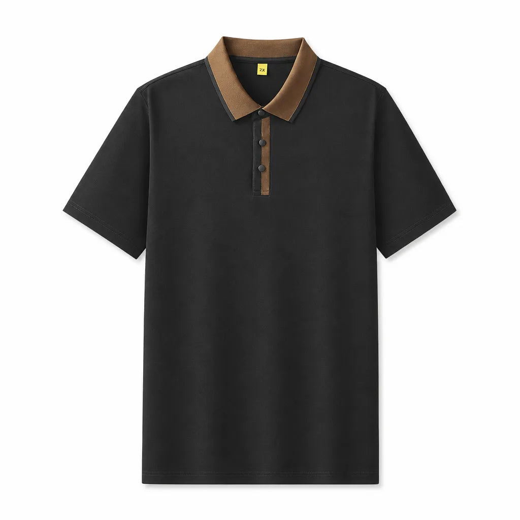 Maxim Polo Shirt - Color:Black;Size:XL
