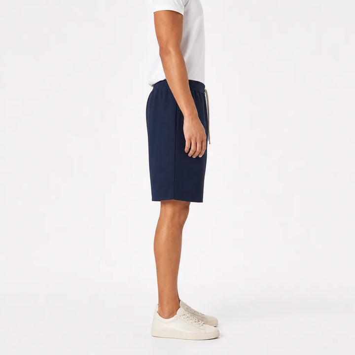 Women's Blue Carmen Loose Drawstring Shorts