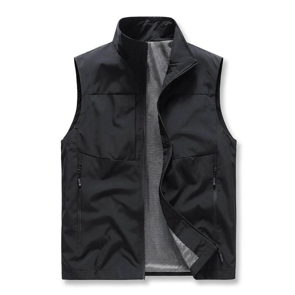 Miller Multi-Pocket Utility Vest - Color:Black;Size:S