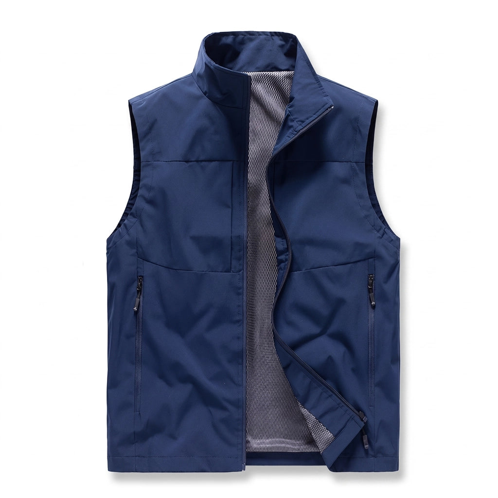 Miller Multi-Pocket Utility Vest - Color:Blue;Size:S