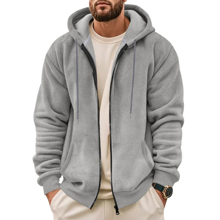 Mills | Men's Casual Hoodie Jacket - Gray