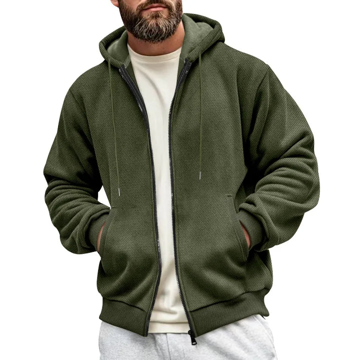 Mills | Men's Casual Hoodie Jacket - Green