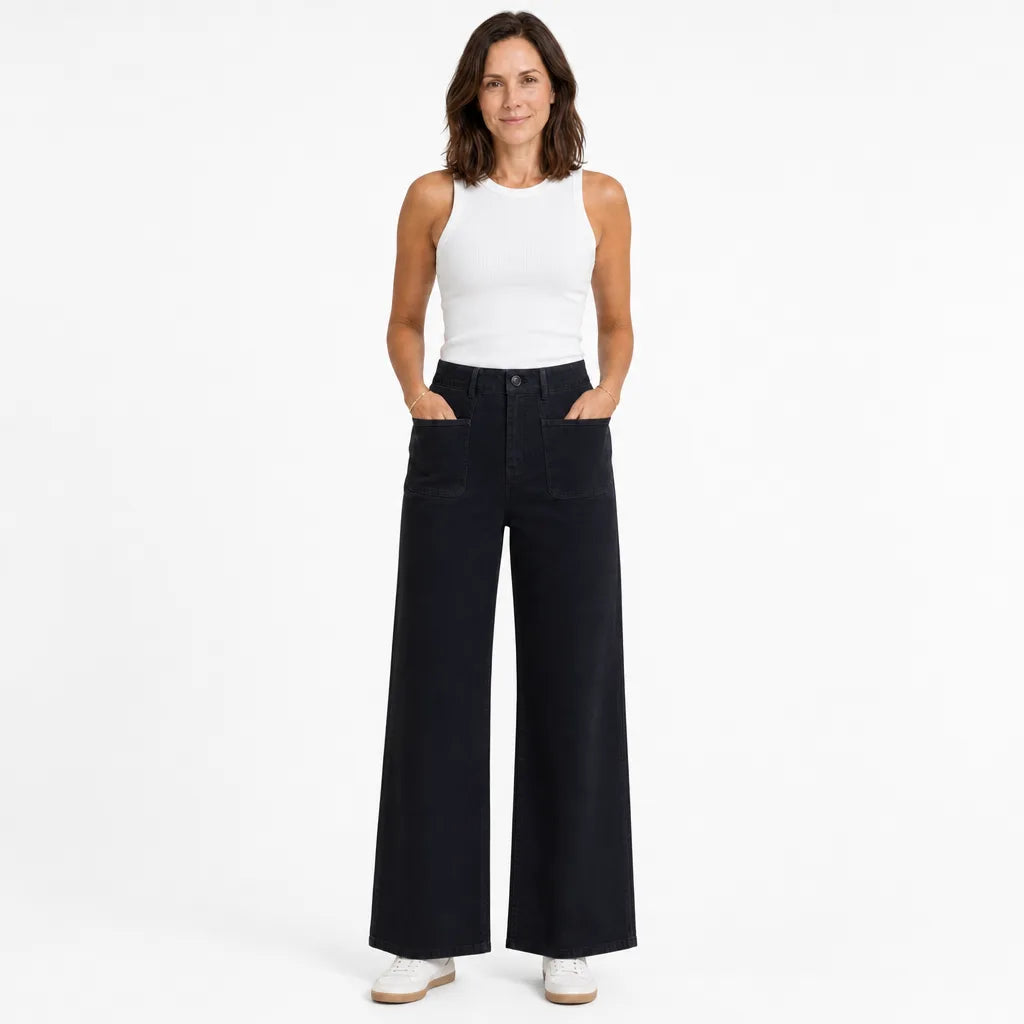 Women's Wells Wide Leg Jeans
