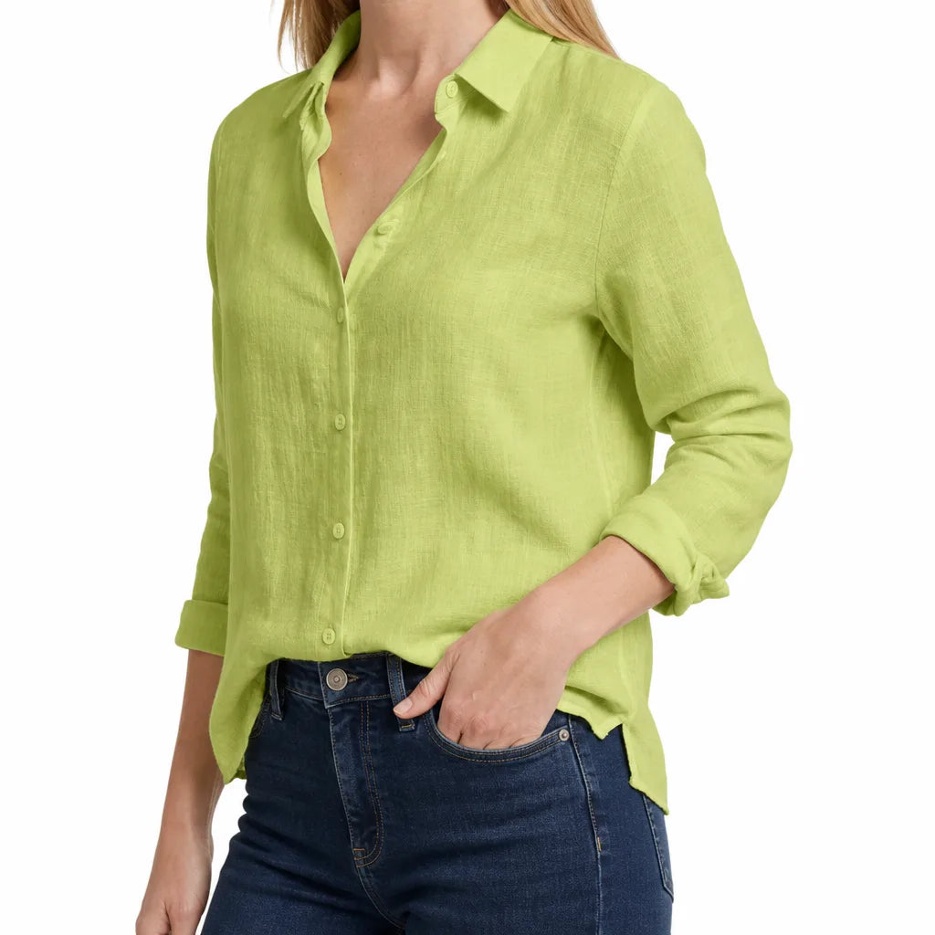 Women's Nash | Women's Linen Button-Down Blouse