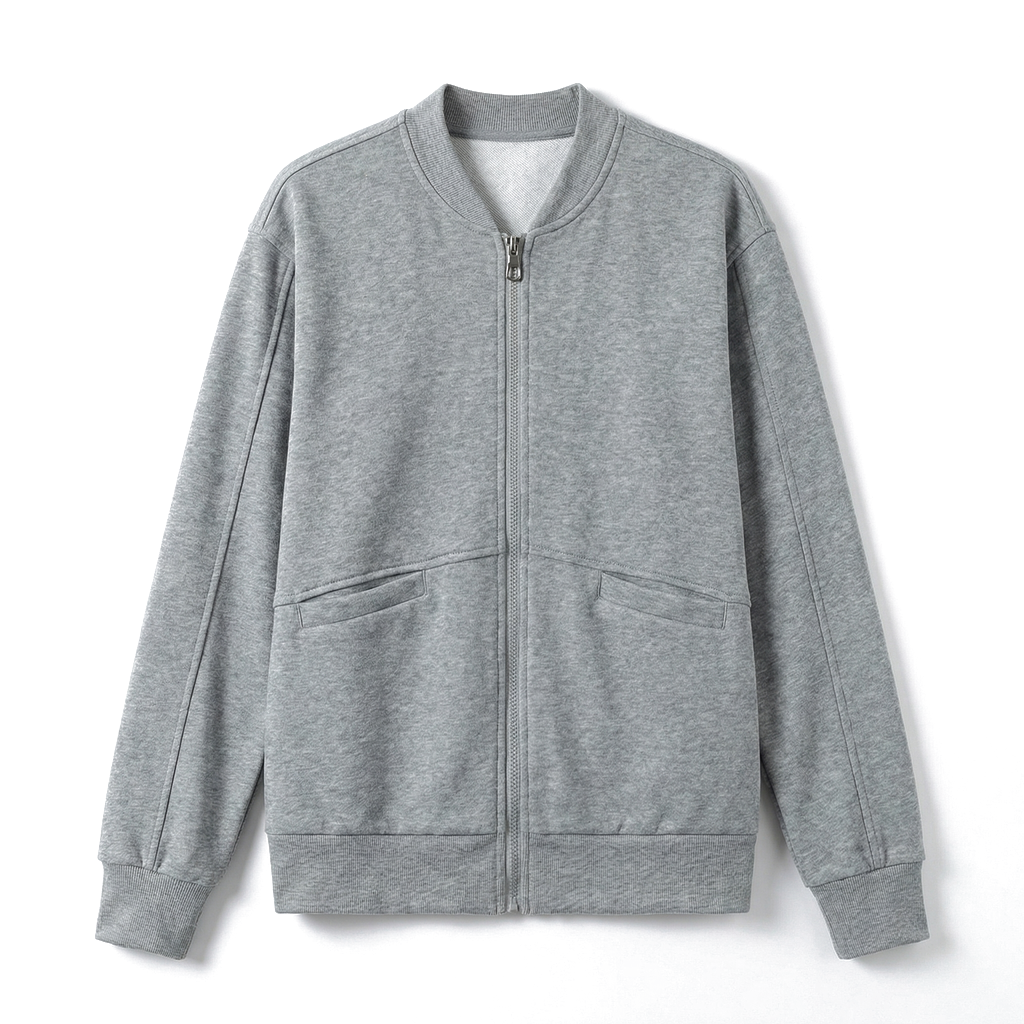 Natalia Cotton Blend Jacket - Color:Gray;Size:S