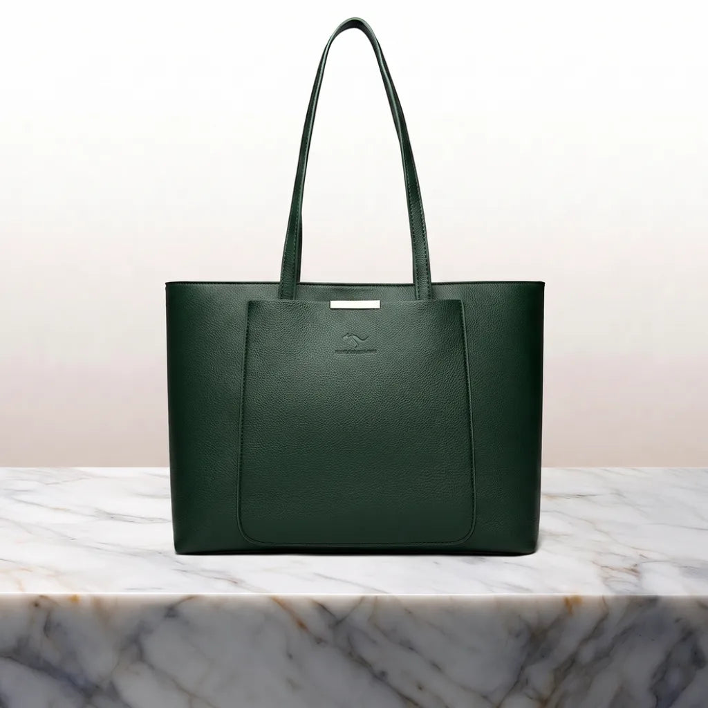 Neha Large Tote Bag - Color:Green