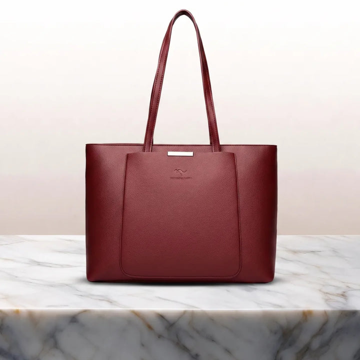Neha Large Tote Bag - Color:Red