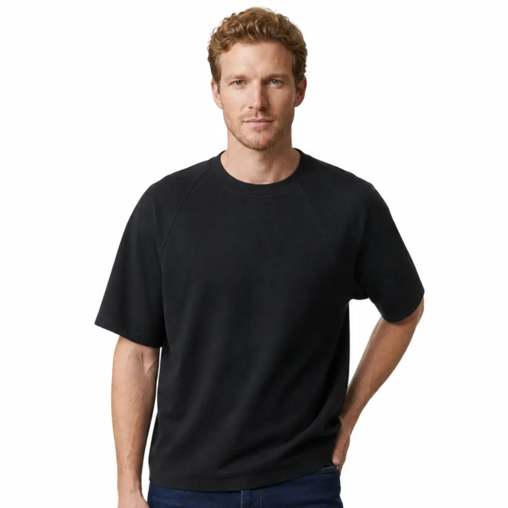 Men's Olive Relaxed Crewneck T-Shirt