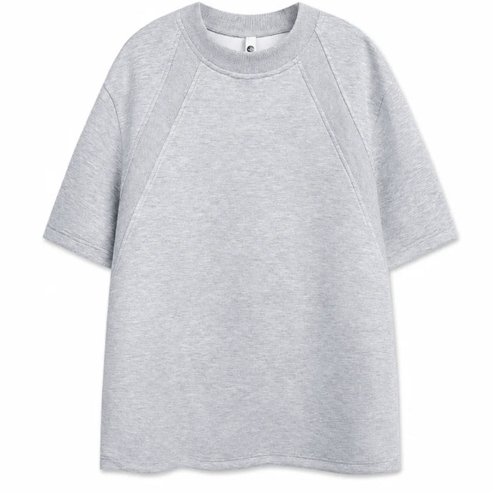 Nelson Crewneck T-Shirt - Color:Gray;Size:S